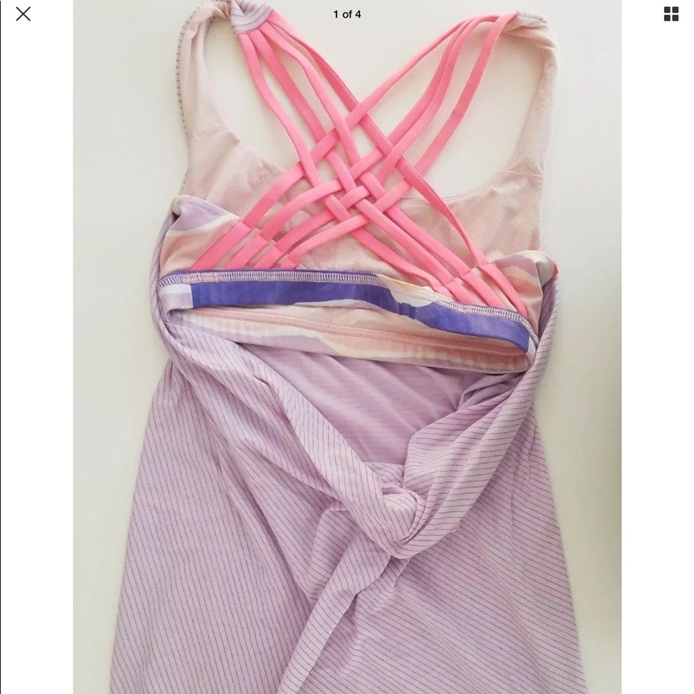 Lululemon Free to be Wild Tank, size 4